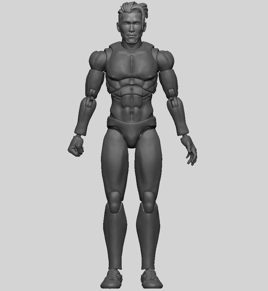 3d Printed Action Figure Project Abraham