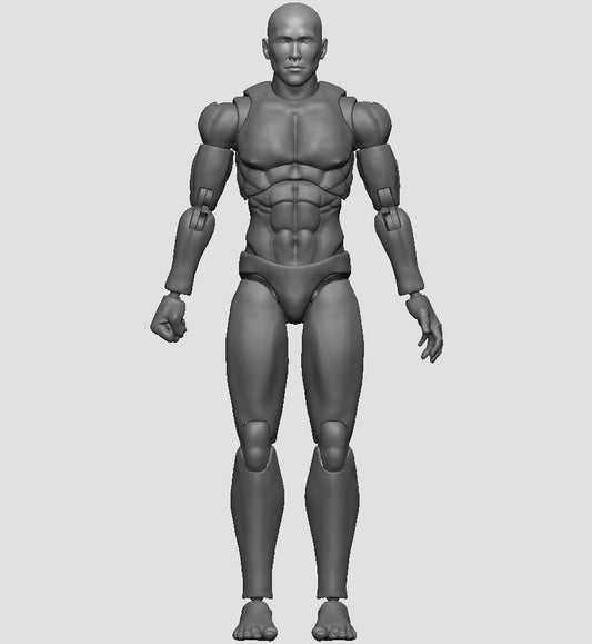 STL Files Action Figure Project Abraham