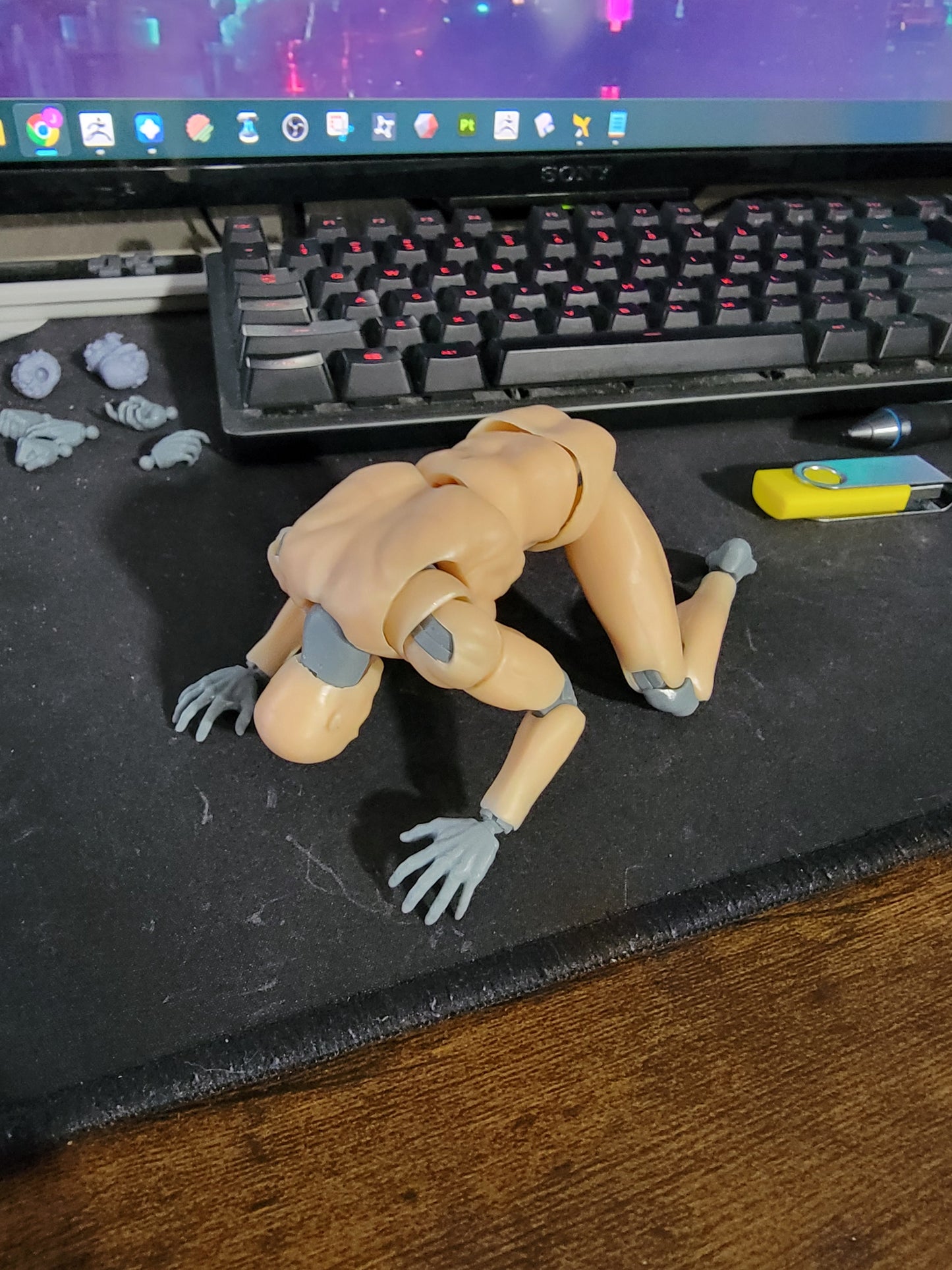 3d Printed Action Figure Project Abraham