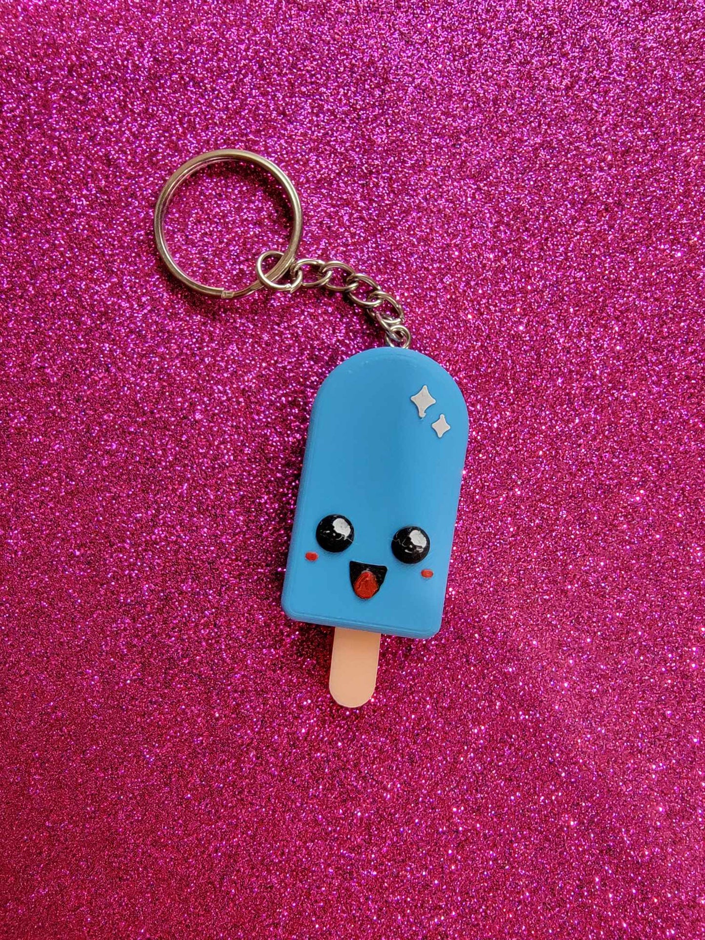 Kawaii Popsicle Boy Keychain