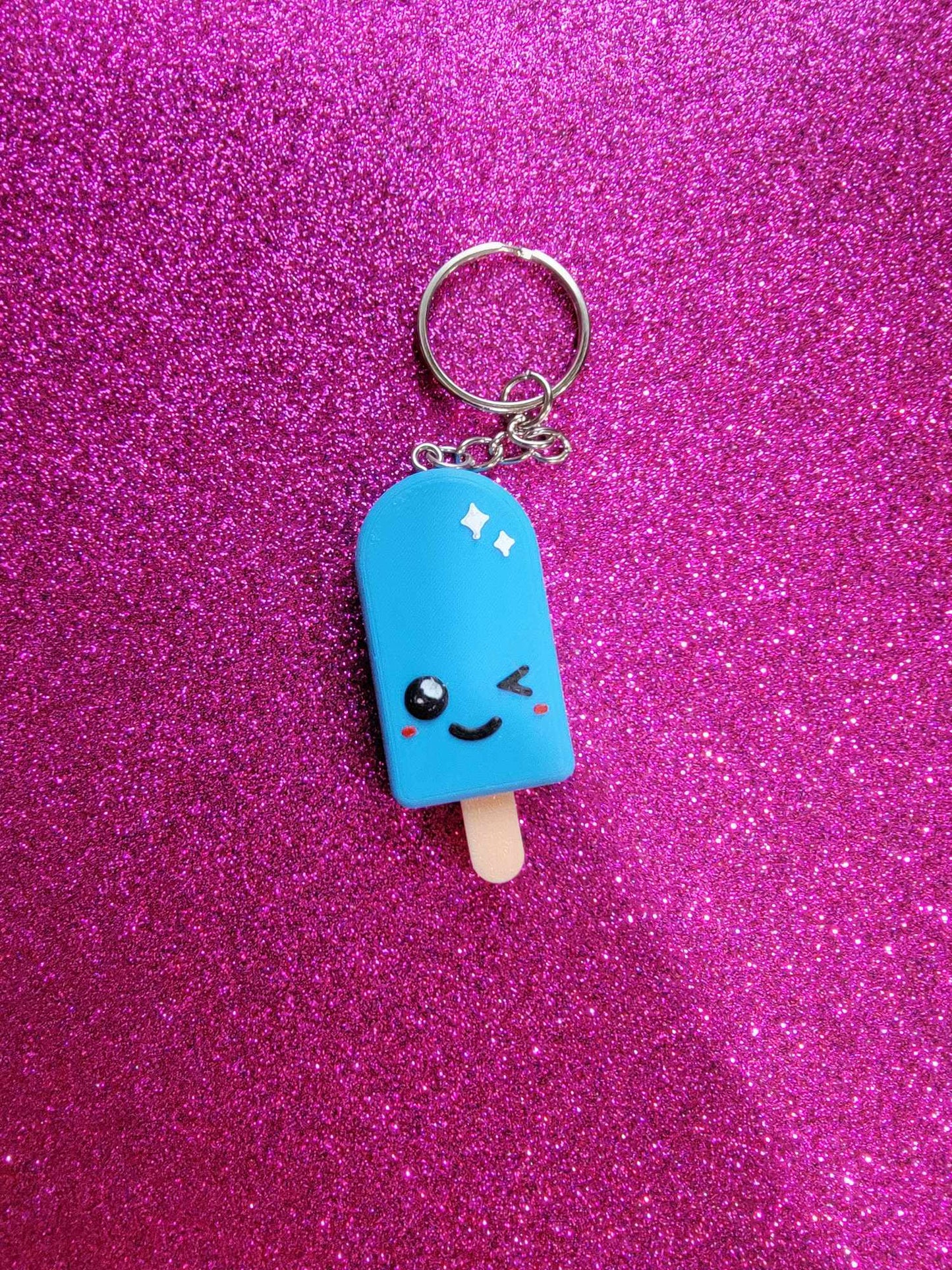 Kawaii Popsicle Boy Keychain