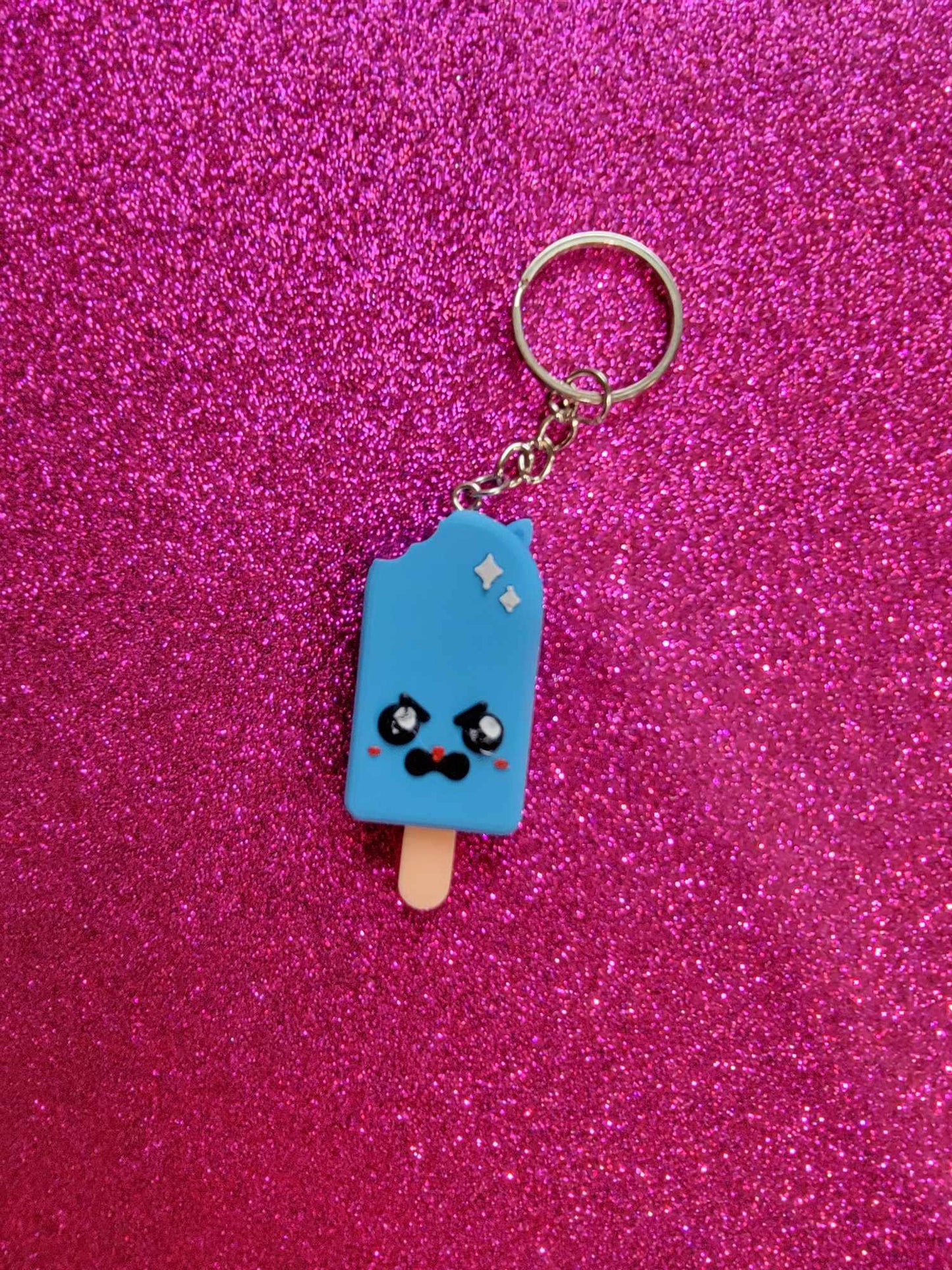 Kawaii Popsicle Cat Boy Keychain