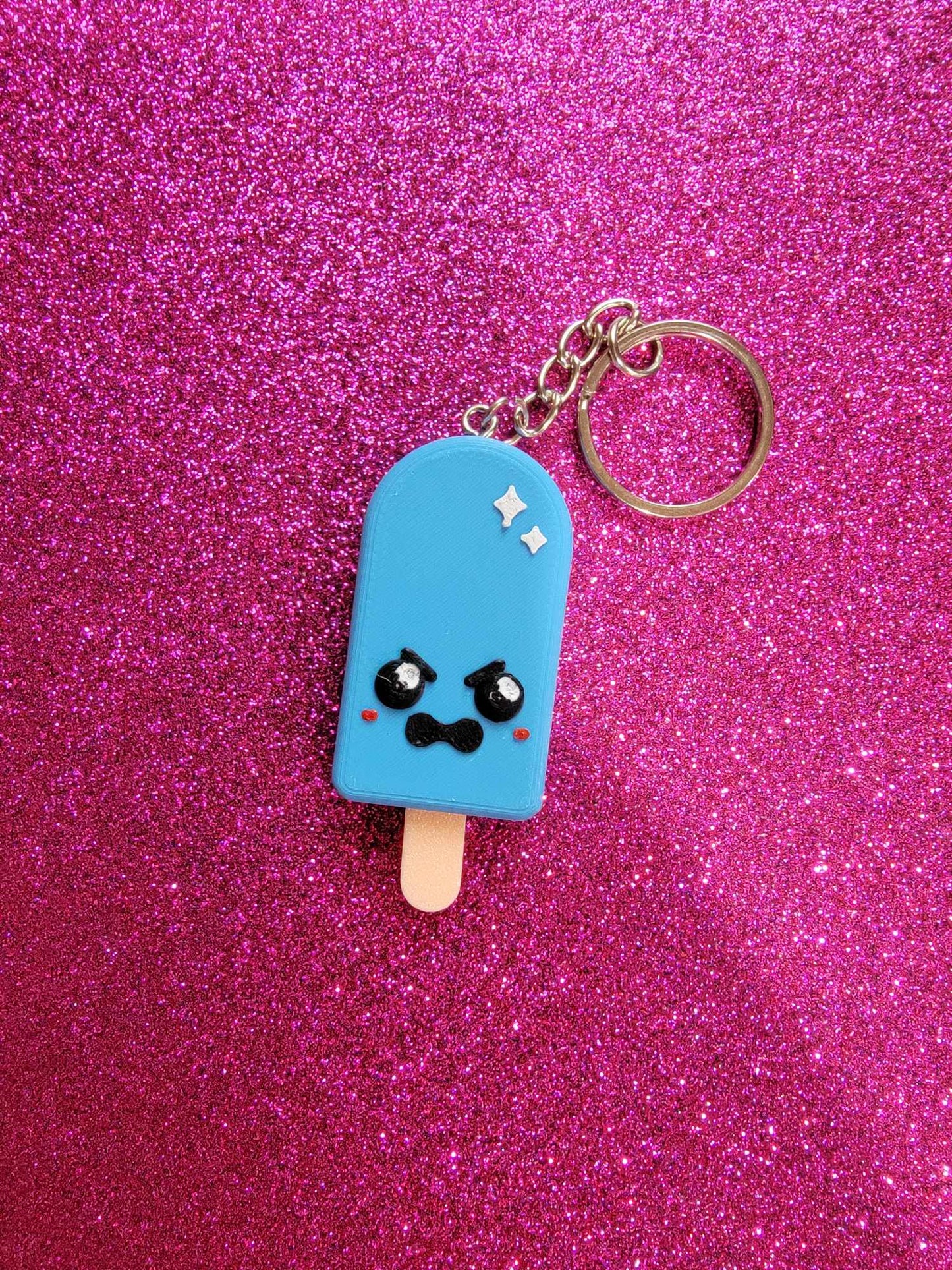 Kawaii Popsicle Boy Keychain