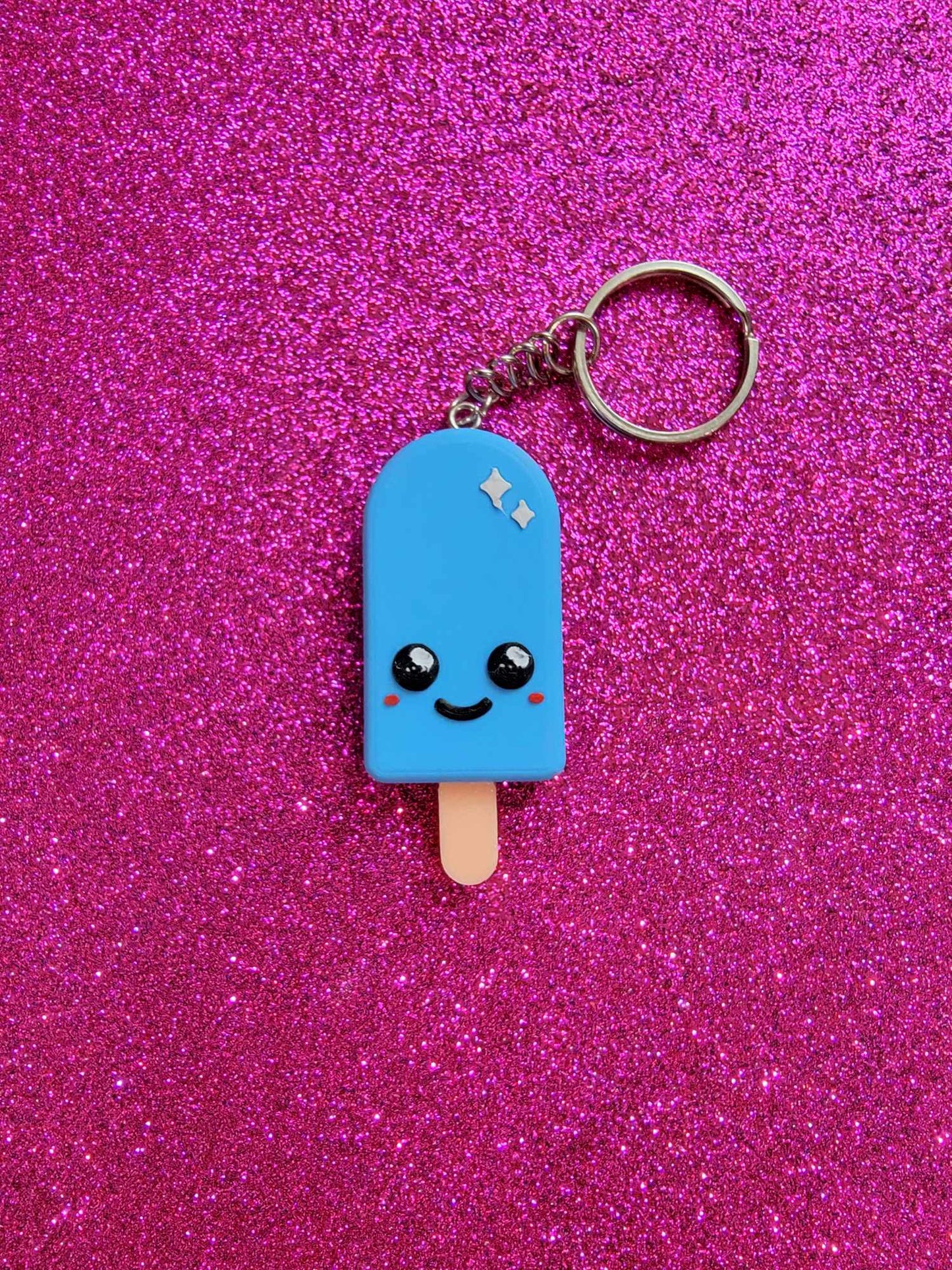 Kawaii Popsicle Boy Keychain