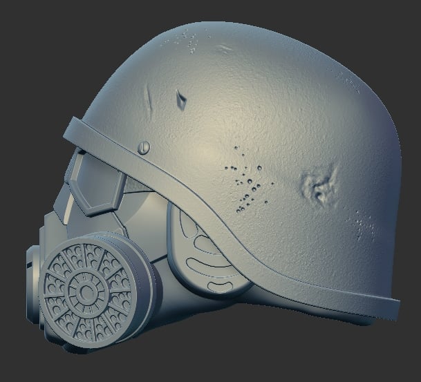 Fallout NCR Veteran Ranger Head