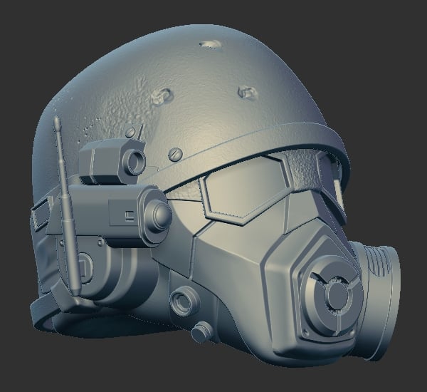 Fallout NCR Veteran Ranger Head