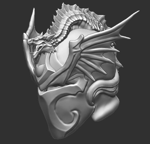 Dragon Bust Helmet