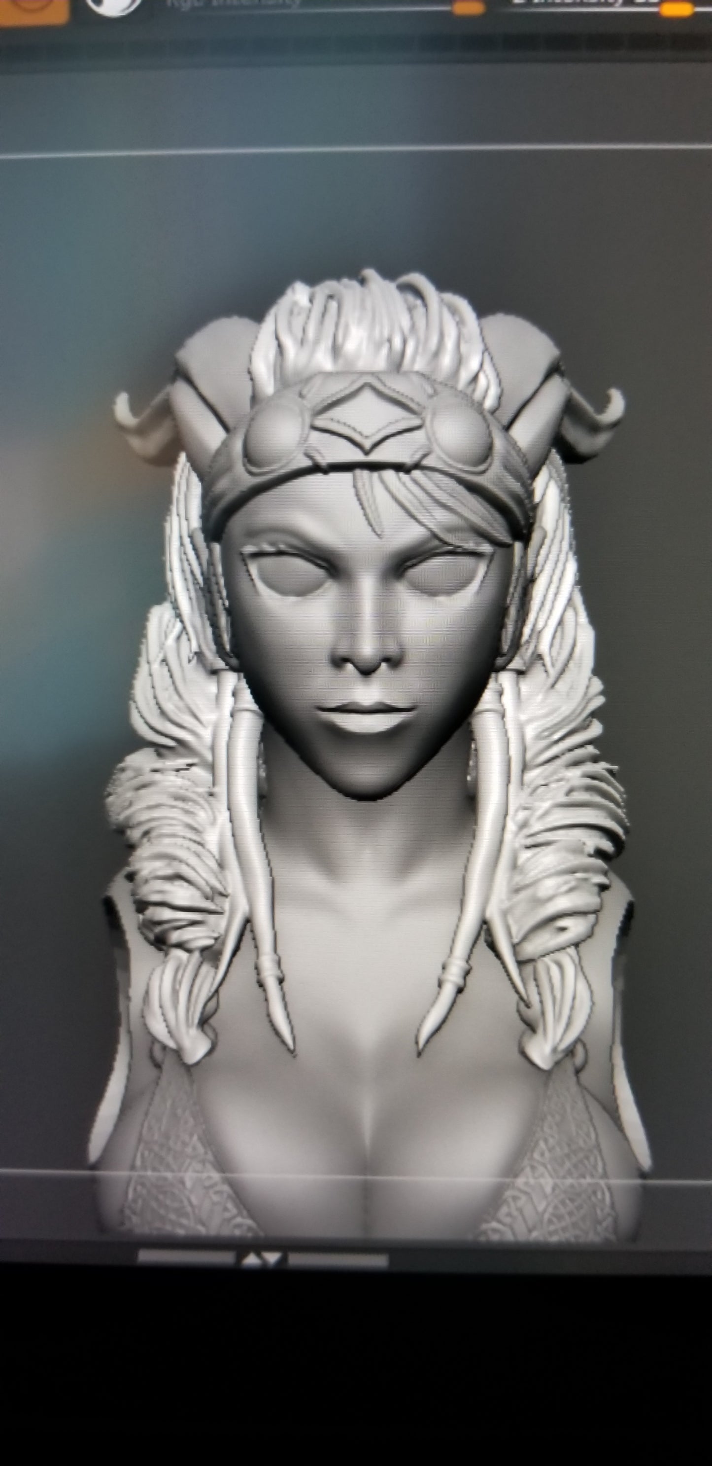 Draenei Female Head