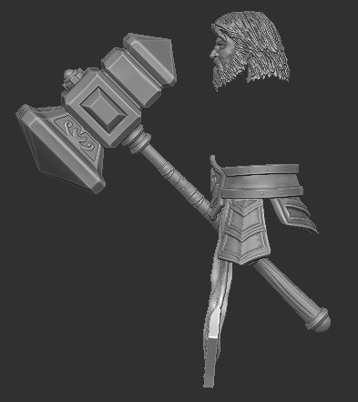 Paladin Skullsmasher Hammer