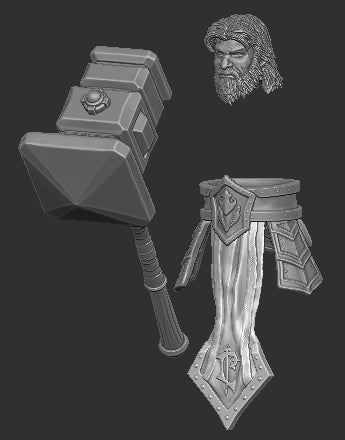 Paladin Skullsmasher Hammer